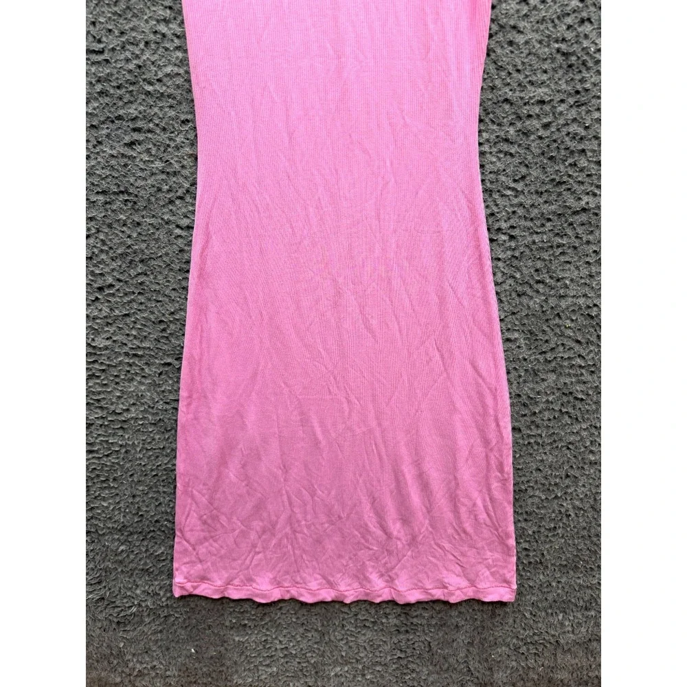 NWT Skims Soft Lounge Sleeveless Long Slip Dress Cotton Candy Womens Size S